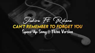 Can't Remember to Forget You || Tiktok Version