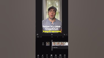 Video Editing Tips: CapCut Keyframes #videoediting