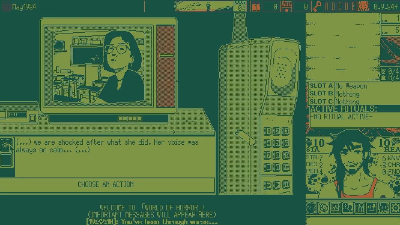 World Of Horror Early Access Episode 784 ~ 12 Luck is a LIE