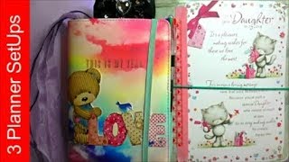 PLANNER SET UPS OF MY 2 PAPER CHASE AND UGLY DORI TN | NICKI