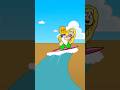 Riding the wave 🌊😎 Escape The Tsunami Roblox Animation meme #shorts