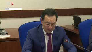 Айсен Николаев и Александр Крутиков обсудили реализацию госполитики по развитию Арктики