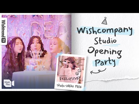 Wishtrend Studio Makeover Tour l Opening Gala Vlog with the Hosts