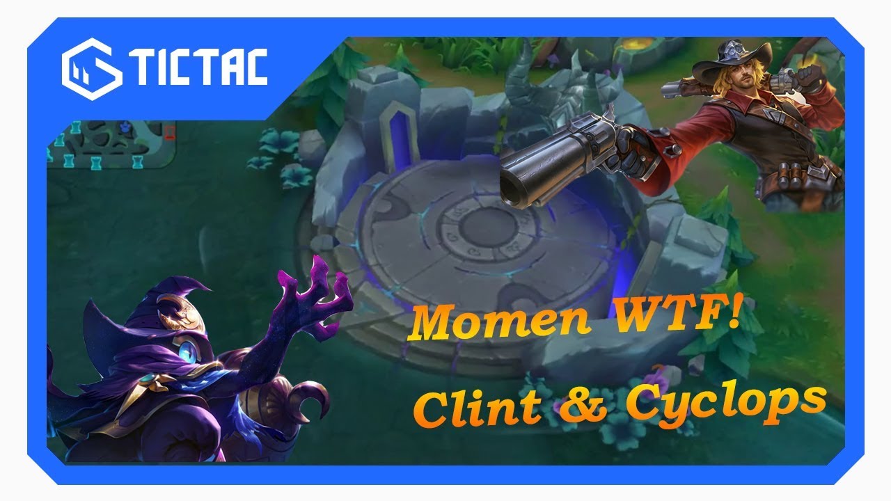 Mobile Legends Funny Moment Clint And Cyclops YouTube