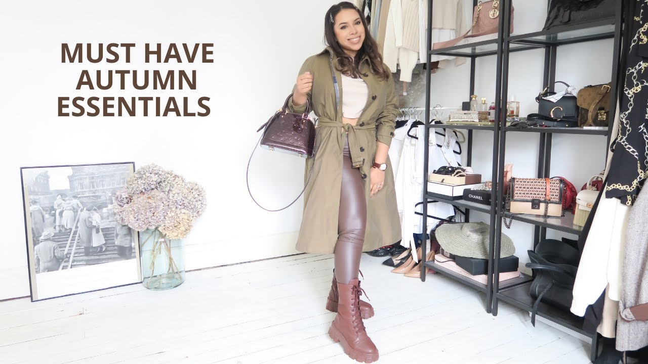 AUTUMN ESSENTIALS | HOW TO STYLE YOUR AUTUMN WARDROBE - YouTube