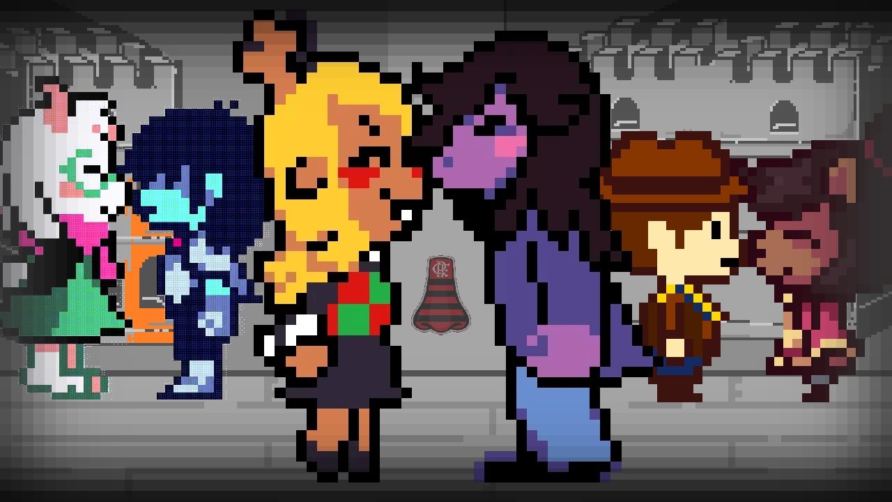 Random Characters from UT/DR in the 10th Anniversary Nose Nuzzle Championship!