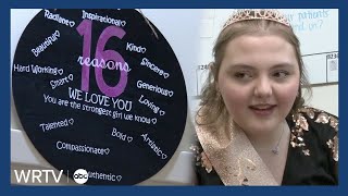 After more than 400 days in the hospital, this car crash survivor celebrates her sweet sixteen