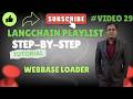 LangChain | Document Loader | WebBaseLoader: Scrape Web Pages for AI | Video #29