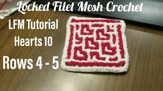 Rows 4 & 5 of LFM Tutorial Hearts 10