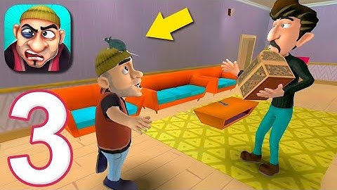 Scary Robber Home Clash Gameplay Walkthrough Part 3 (IOS/Android)