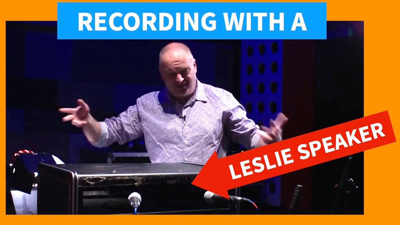 3 ways to mic and record a Hammond organ through a Leslie speaker! Can