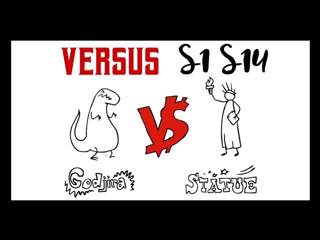 Godjira vs Statue | Versus class=