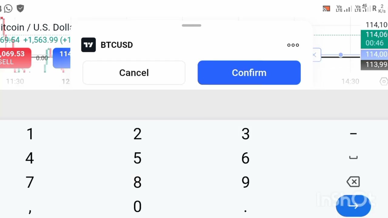 Crypto Live scalping Trade 