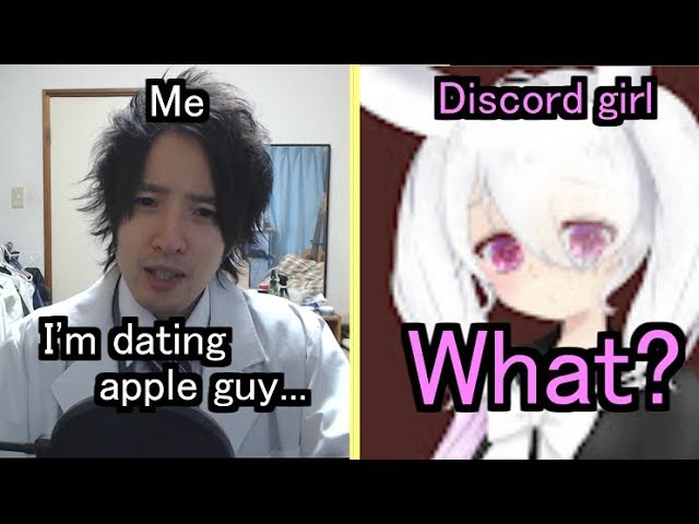I told Discord girl I'm dating Apple guy class=