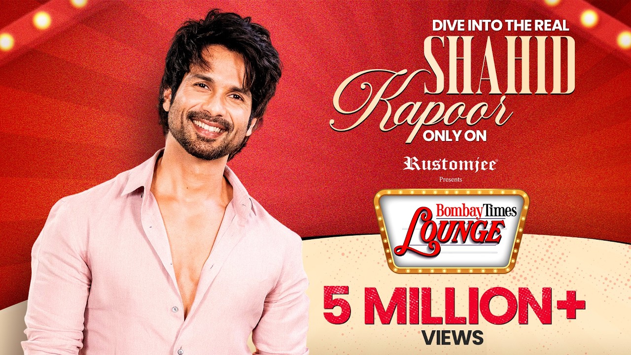 Shahid Kapoor: Beyond the Spotlight | Bombay Times Lounge Episode 07