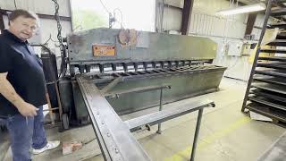 SUMMIT Hydraulic Power Squaring Shear, Model: 12X1/4