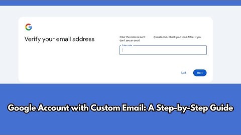 How to Make a Google Account Without Gmail | Creating Google Account with Custom Email