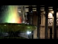 Trafalgar Square Water Fountain Lights HD