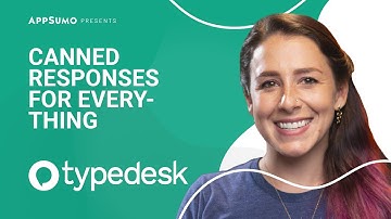 Ditch Repetitive Typing with Typedesk