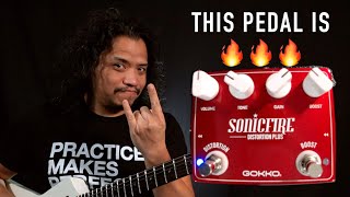 This guitar pedal is 