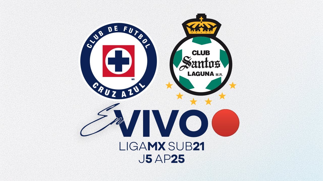 EN VIVO 🔴 Cruz Azul Sub21 vs Santos Sub 21 | Jornada 5 | Apertura 2025