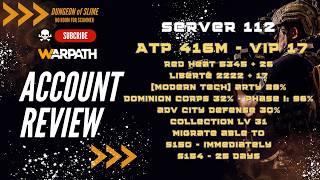Server 112 - ATP 416m - VIP 17 - RED HEAT 5345 - M.TECH ARTY 89% - NAVAL TECH 32% - COL LV 31