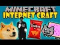 Обзор мода #19 Internet Craft Мемы в Майне