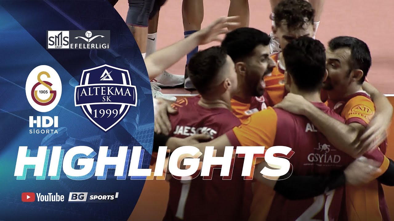 HIGHLIGHTS : Galatasaray Hdi Insurance vs Altekma  | SMS Grup Efeler Ligi 2025/26 | 25.10.25