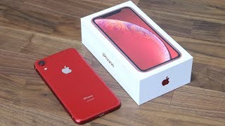 iPhone Xr Unboxing, First Time Setup and Review (Red Color)