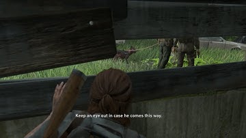 The Last of Us Part  2 - Aggressive Stealth Gameplay - Hillcrest: Ellie  (PS4 PRO)