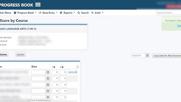 Teacher Created Formatives (Progress Book)