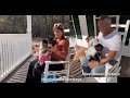 3 Monkeys &amp; 3 Dogs relaxing with mom &amp; dad ❤️❤️❤️