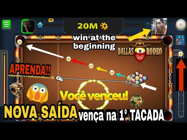 COMO jogar Bem 8ball pool veja e APRENDA COMO PROFISSIONAL FAZ