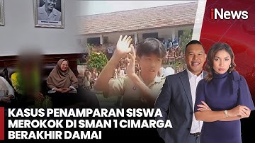 Kasus Penamparan Siswa Merokok Berakhir Damai, Kepala Sekolah Kembali Menjabat | iNews Today