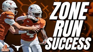 WHY the Zone Run is SO SUCCESSFUL | Texas Longhorns | Football Theory | RPOs