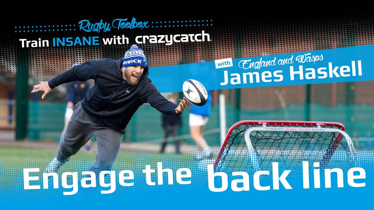 Engage the Backline Rugby Training Drill | James Haskell #secretweapon ...
