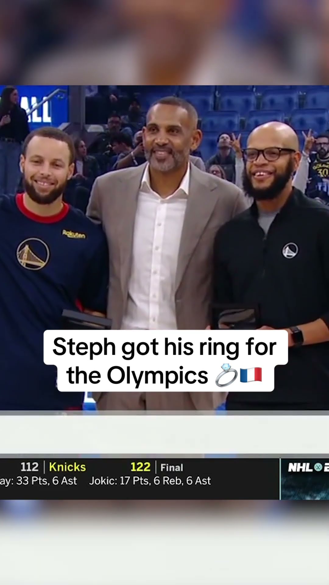 Steph adding more hardware to his collection ?‍?