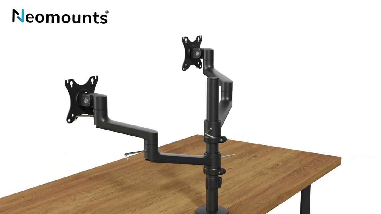 Neomounts DS20-425BL2 monitor/laptop desk mount - full motion
