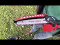 Tomyvic Mini Chainsaw 6-Inch Battery Powered Review