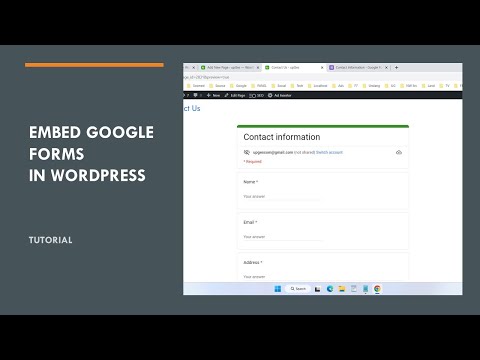 How to Embed Google Form in WordPress