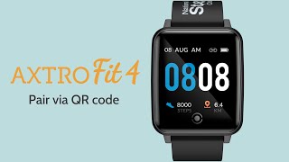 AXTRO Fit 4: Pairing with Healthy 365 via QR Code screenshot 4