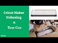 Cricut Maker | Cricut Maker Machine Unboxing | Unboxing and Test Cut #cricut #cricutmaker #unboxing