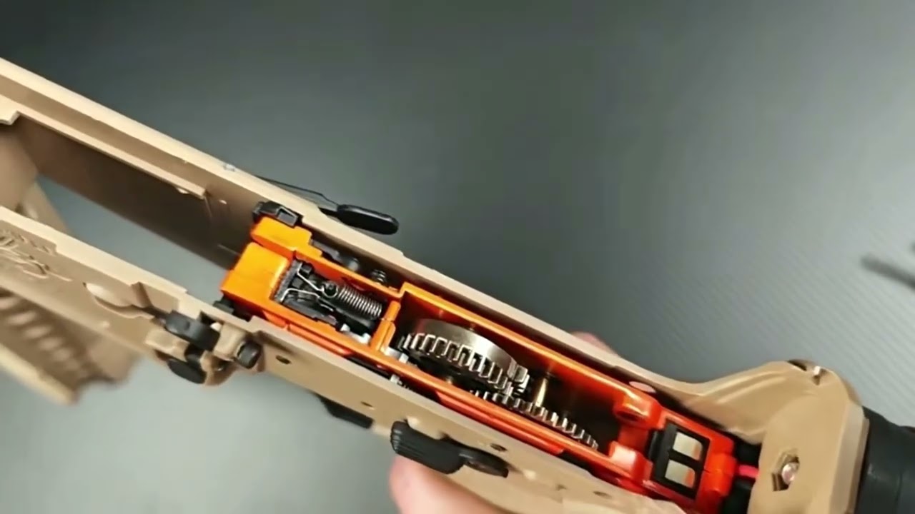 Demo New Jingji SR16 V2.0 Gel Blaster With Split Gearbox Released 2025