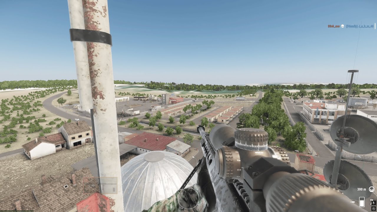 Asi es utilizar el barret calibre .50 del ejercito mexicano en Arma reforger