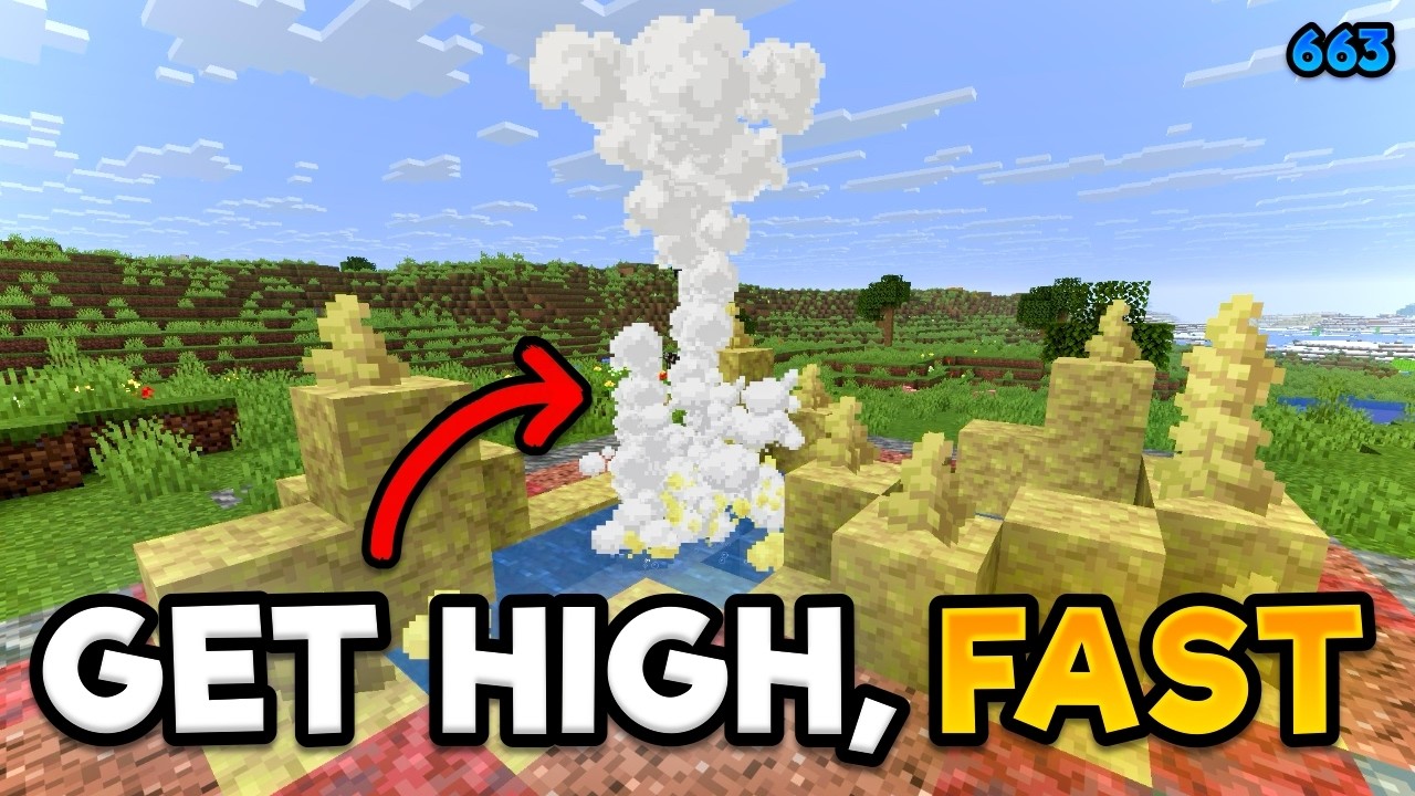 Minecraft's Most Useful New Block: Easy Elevators!