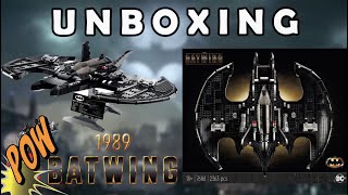 Unboxing Batwing Batman1989 Lego Batwing 1989 Stop Motion Fake Lego Part 1