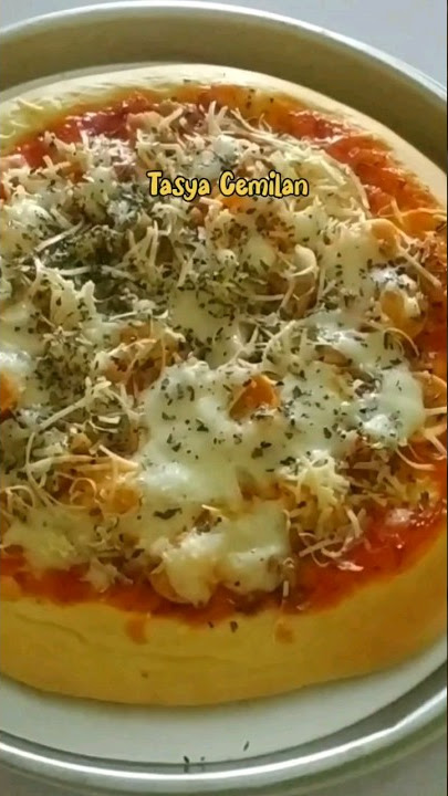 PIZZA CHICKEN MOZARELLA #pizza #pizzalover #cemilan