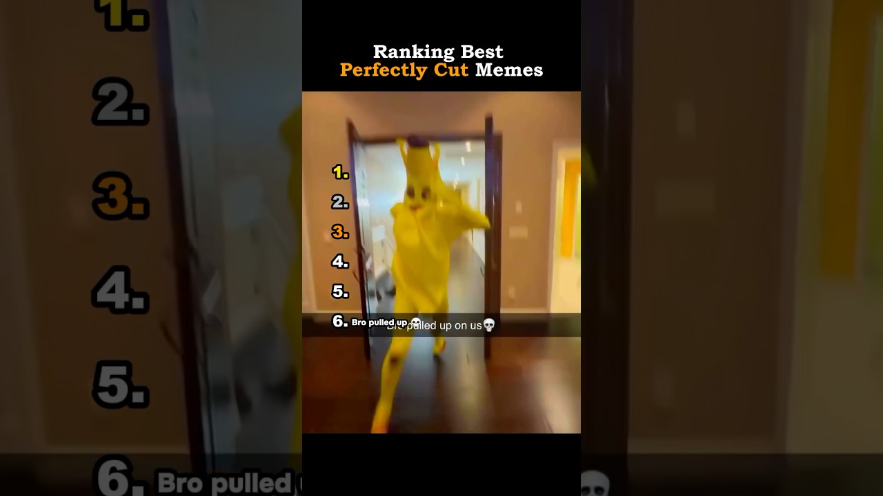 Ranking Best Perfectly Cut Memes