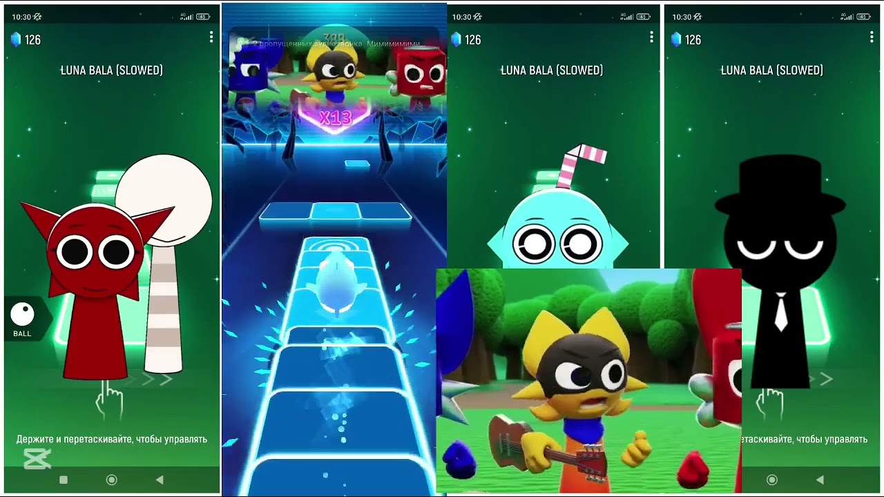 Ultimate Tiles Hop Sprunki Rhythm Run!