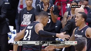 Crosstown Shootout Highlights: Cincinnati 86, Xavier 78 (Courtesy ESPN)